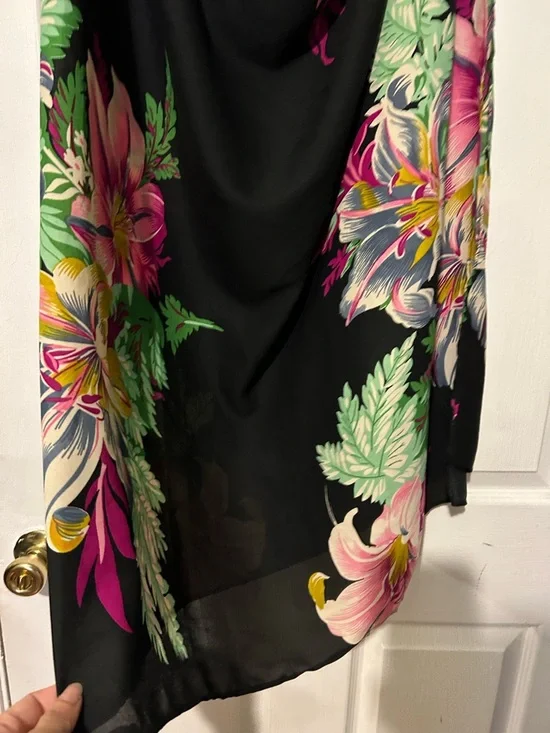 NWT Walter Baker Corsica Magnolia sarong one size - Picture 16 of 16